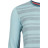 Термокофта Ortovox 185 Rock&#039;n&#039;Wool Long Sleeve Wms ice waterfall - S - бірюзовий (025.001.0174)