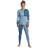 Термокофта Ortovox 185 Rock&#039;n&#039;Wool Long Sleeve Wms ice waterfall - S - бірюзовий (025.001.0174)