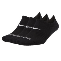 Шкарпетки Nike U NK EVERYDAY PLUS CUSH FOOTIE DH5463-904 34-38 3 пари Чорні (195242756904)