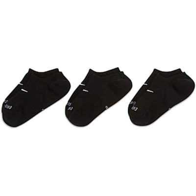 Шкарпетки Nike U NK EVERYDAY PLUS CUSH FOOTIE DH5463-904 34-38 3 пари Чорні (195242756904)