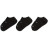 Шкарпетки Nike U NK EVERYDAY PLUS CUSH FOOTIE DH5463-904 34-38 3 пари Чорні (195242756904)