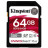 Карта пам&#039;яті Kingston 64GB class 10 UHS-II U3 Canvas React Plus (SDR2/64GB)