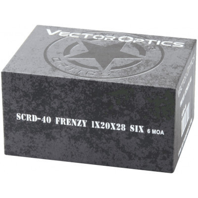 Коліматорний приціл Vector Optics Frenzy II 1x20x28 6MOA RedDot (SCRD-40)