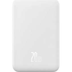 Батарея універсальна Baseus Magnetic Mini 20000mAh 20W, White (P10022102212-01 / PPCXM20)