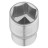 Головка торцева Stanley 1/2&quot;, 20 мм, шестигранна (FMMT17239-0)