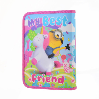 Папка для зошитів Yes В5 на блискавці Minions Fluffy (491657)