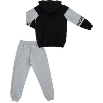 Спортивний костюм дитячий Breeze з худи (14420-116B-gray)