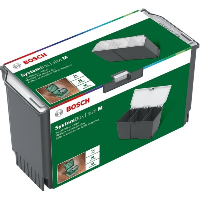 Ящик для інструментів Bosch SystemBox M, 235x105x133мм, 0.2кг (1.600.A01.V7R)
