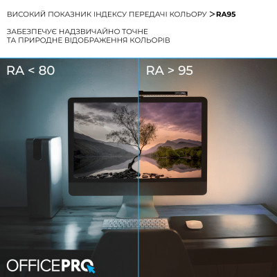 Світильник OfficePro LED лампа на монітор SL145B (SL145B)