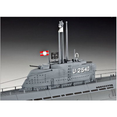 Збірна модель Revell Підводний човен Type XXI з інтер&#039;єром, рівень 4, 1:72 (RVL-05078)