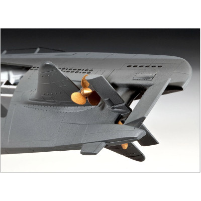 Збірна модель Revell Підводний човен Type XXI з інтер&#039;єром, рівень 4, 1:72 (RVL-05078)