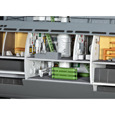 Збірна модель Revell Підводний човен Type XXI з інтер&#039;єром, рівень 4, 1:72 (RVL-05078)