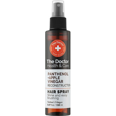 Спрей для волосся The Doctor Health &amp; Care Panthenol + Apple Vinegar Реконструкція 150 мл (8588006042870)