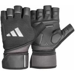 Рукавички для фітнесу Adidas Wrist Wrap Training Gloves ADGB-15052 чорний M (885652026215)