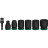 Набір головок Bosch Pro Impact Socket Standard Set 1/2&quot; 13-24 мм (2.608.003.032)