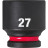 Головка торцева Milwaukee ShW 1/2&quot; 27 мм (4932480321)