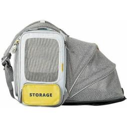 Переноска для тварин Petkit Breezy Zone (Yellow/Grey) (691075)