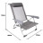 Крісло складане Bo-Camp Saint-Tropez Grey (1204796) (DAS303395)