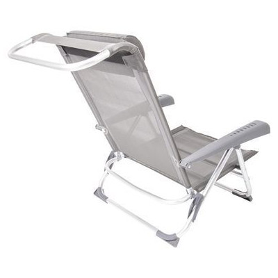 Крісло складане Bo-Camp Saint-Tropez Grey (1204796) (DAS303395)
