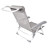 Крісло складане Bo-Camp Saint-Tropez Grey (1204796) (DAS303395)