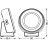 Нічник LEDVANCE NIGHTLUX CLOCK (4058075757721)
