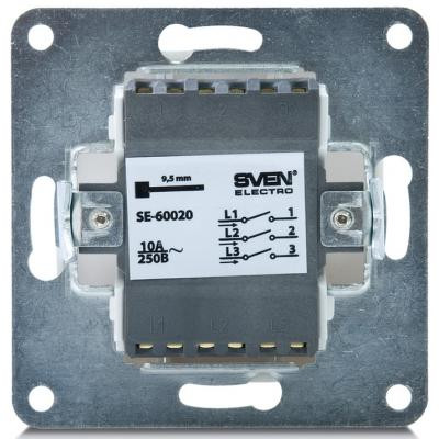Выключатель Sven SE-60020 white (7100045)