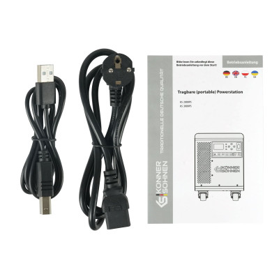 Зарядна станція Konner&amp;Sohnen KS2000PS, 2000W, 1792Wh (KS2000PS)