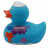 Іграшка для ванної Funny Ducks Глобус утка (L1617)