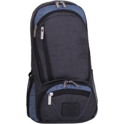 Рюкзак для ноутбука Bagland 15.6&quot; Granite 23L black/gray 0012069 (7072175)