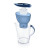 Фільтр-глечик Brita Marella Memo MXPro 2.4л (1.4л очищеної води) з фільтр-картриджем, синій (1052799)