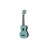 Укулеле Kala Waterman Gitd Blue Soprano Ukulele (231453)
