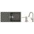 Мийка кухонна Hansgrohe S520-F480 + зміш. Focus M41 (43358400)