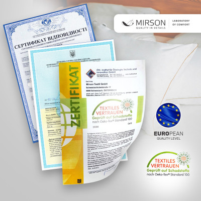 Постільна білизна MirSon Бязь Premium 18-691 Renata 2х160х220 (2200001706354)