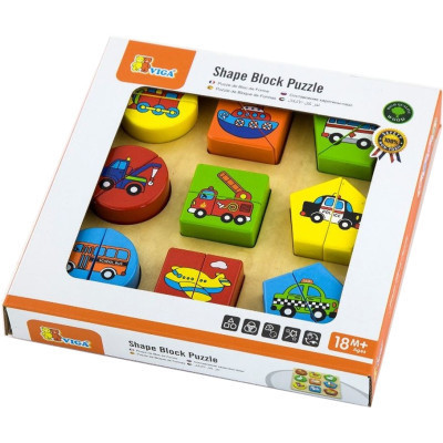 Розвиваюча іграшка Viga Toys Транспорт (59586)