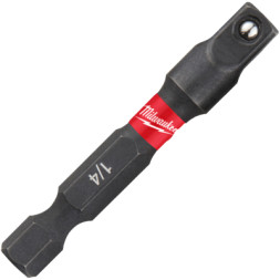 Адаптер для інструменту Milwaukee ShW з 1/4&quot;HEX на 1/4&quot; квадратный хвостовик (4932471826)