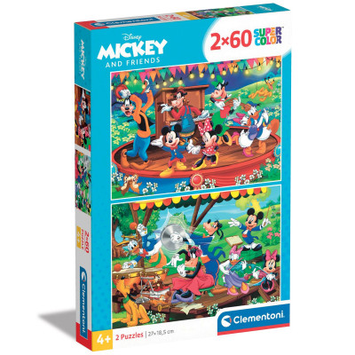 Пазл Clementoni 2 в 1 Mickey and Friends, 2 по 60 елементів (21620)