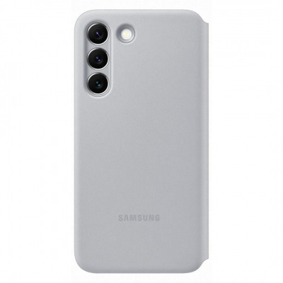 Чохол до мобільного телефона Samsung Smart LED View Cover Galaxy S22 Light Gray (EF-NS901PJEGRU)
