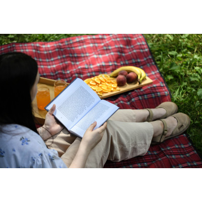 Плед Ardesto Picnic 130х170см, 100% поліестер, клітинка червоний (ART0916RC)