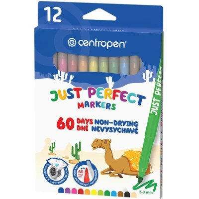 Фломастери Centropen 2510 Perfect, 12 colors (2510/12)