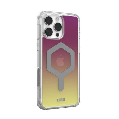 Чохол до мобільного телефона UAG iPhone 16 Pro Max Plyo Magsafe LE Maroon/Yellow Ombre (114481114780)
