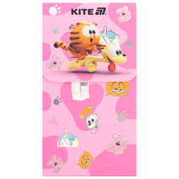 Блокнот Kite на магніті Garfield 60 аркушів, клітинка (GF24-092)