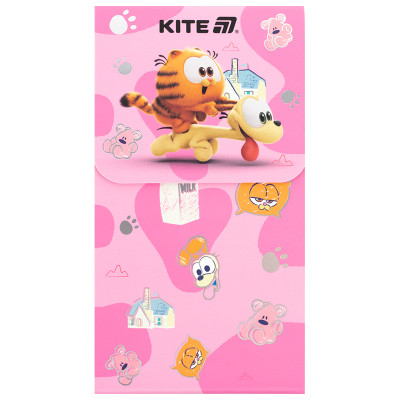 Блокнот Kite на магніті Garfield 60 аркушів, клітинка (GF24-092)
