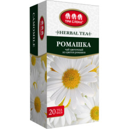 Чай Три Слона &quot;Ромашка&quot; 20х1 г (ts.14733)