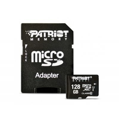 Карта пам&#039;яті Patriot 128GB microSDXC class 10 UHS-I LX (PSF128GMCSDXC10)