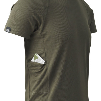 Футболка Helikon-Tex Термоактивна Functional T-shirt - Quickly Dry - Olive Green розмір M (TS-FUN-QD-02-B04)