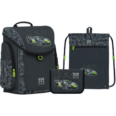 Шкільний набір Kite Wonder 583 Sport Car (SET_WK22-583S-4)