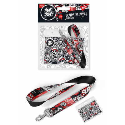 Бейдж Yes на стрічці &quot;SubSurf.Black &amp; White&quot; (940236)