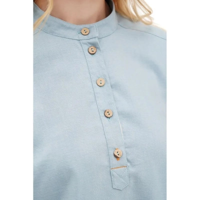 Сорочка Turbat Madeira Hemp Wmn arona blue - XL - блакитний (012.004.4946)
