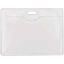 Бейдж Optima горизонтальний PVC, 95х58 мм (O45605)