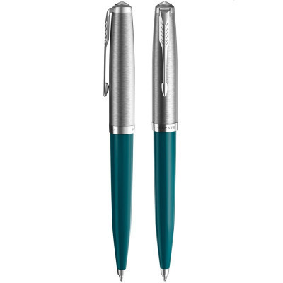 Ручка кулькова Parker PARKER 51 Teal Blue CT BP (55 332)